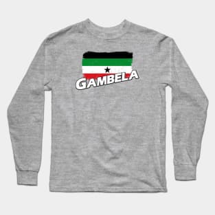 Gambela Region flag Long Sleeve T-Shirt